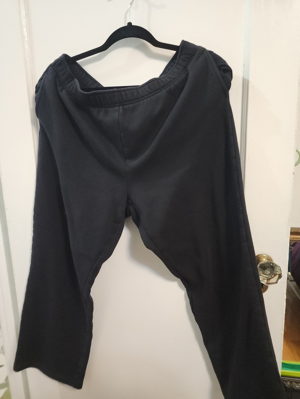 Karen Scott Black Track Pants Joggers